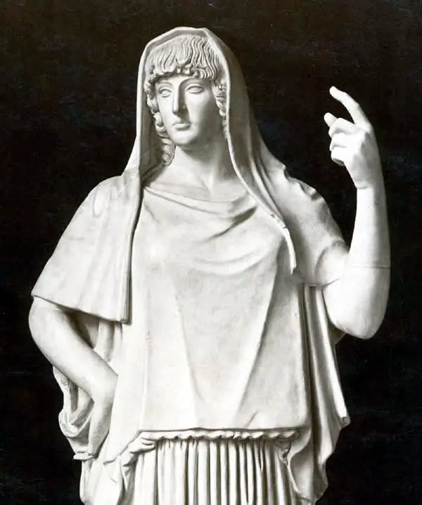 La diosa Vesta, la diosa romana del fuego sagrado